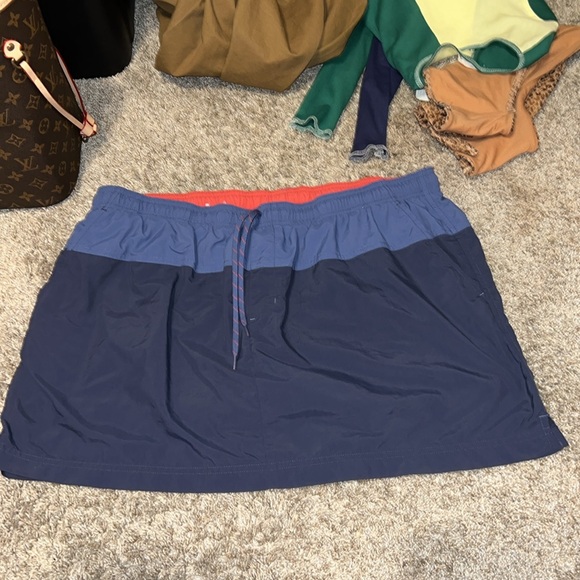 Colombia Sandy River Skort Omni Shade UPF30 Navy/Blue Size XL - Picture 5 of 14